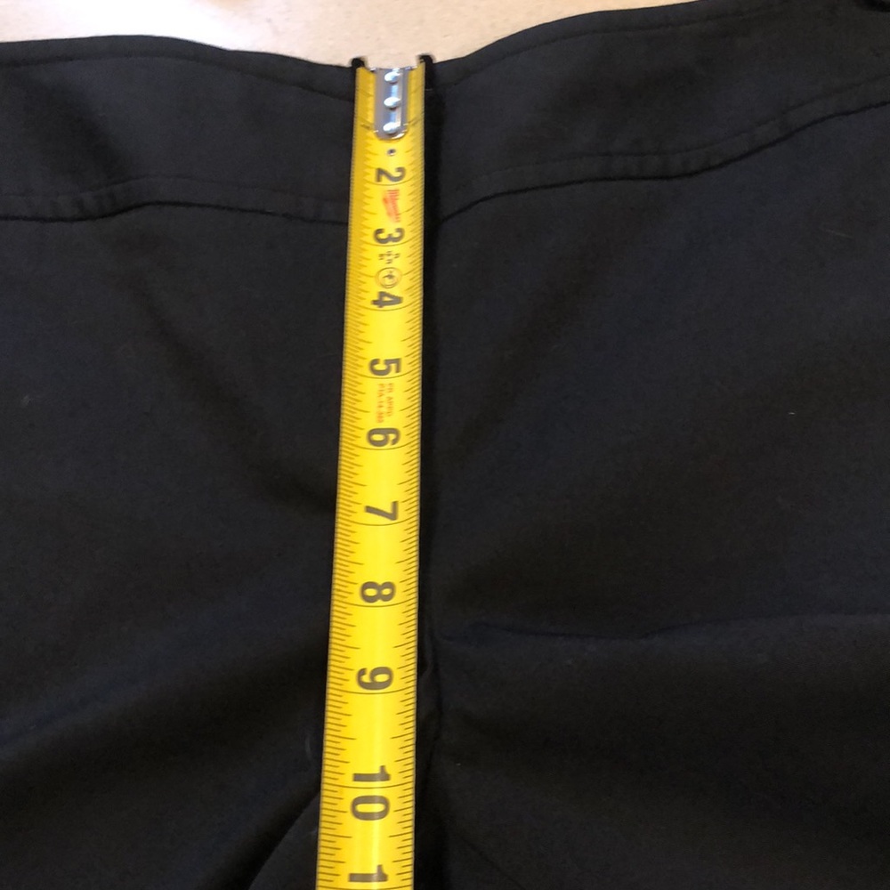 LOFT ANN TAYLOR ANN BERMUDA SHORTS BLACK SIZE 6 - Picture 12 of 13